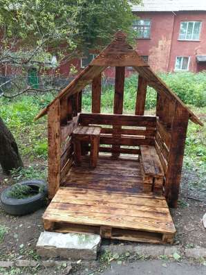 Изготовление мебели из поддонов фото 18