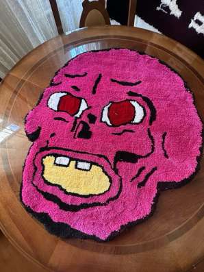 Ковёр pink skull в Санкт-Петербурге