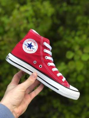 Черные высокие Converse фото 9