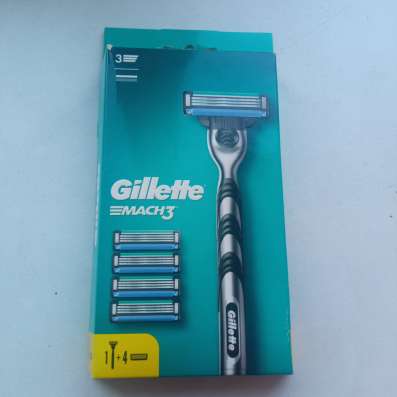 Бритва gillette mach3