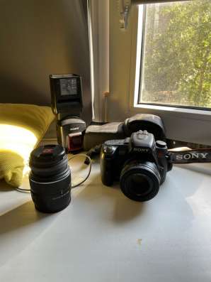 Зеркальный фотоаппарат Sony Alpha A550 в Воронеже фото 4