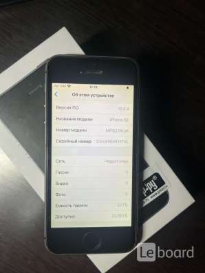 IPhone SE 1 32GB Space Gray в Москве фото 4