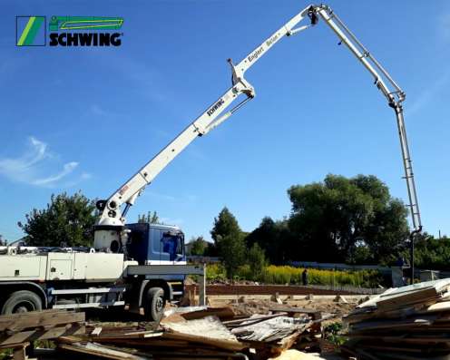 Аренда автобетононасосов Schwing