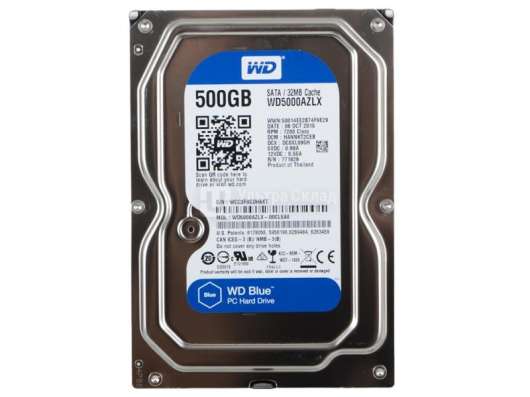 Жесткий диск Western Digital Blue 500GB 3'5