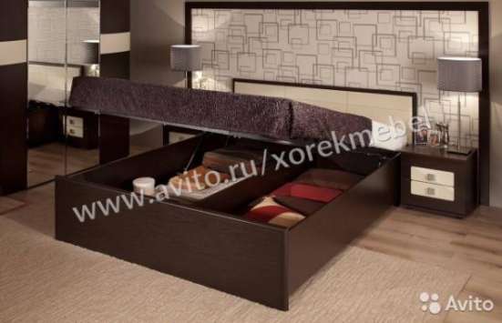 Кровать "Сонет" 140х200 с подъемным механизм