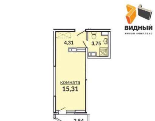 Продам однокомнатную квартиру в Краснодар.Жилая площадь 38  кв.м.Этаж 15.Дом монолитный. в Краснодаре фото 3