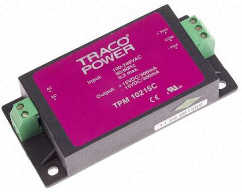 Импульсный блок питания +/- 15V(TPM 10215C)