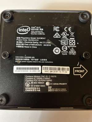 Мини пк Intel nuc NUC6cayh в Ярославле