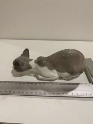 Фарфоровая статуэтка nao/lladro кошка в Москве фото 4