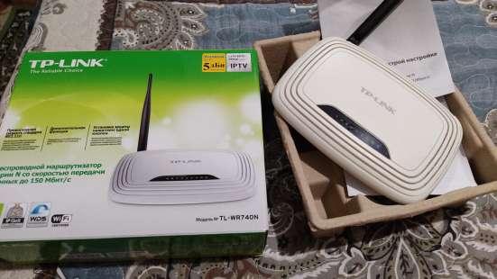 Продается WiFi роутер tplink tl-wr 740 фото 3