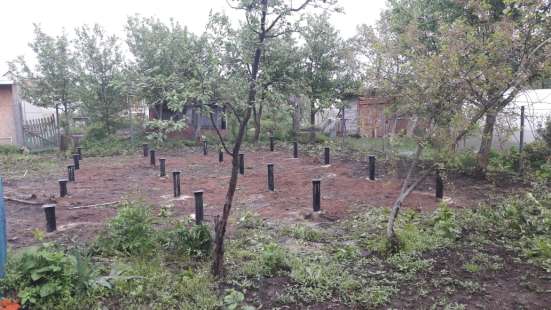 Фундамент на винтовых сваях в Новомосковске фото 18