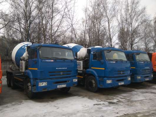 Бетоносмесители Камаз 65115 в Москве