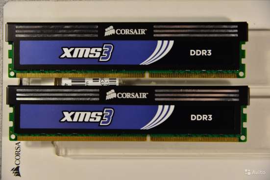 Corsair XMS3 CMX4GX3M2A1600C9 4 Гб в Москве фото 4