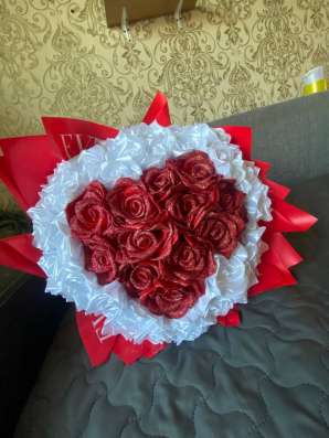 Цветы из атласных лент ❤️ в Уссурийске фото 4