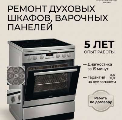 Ремонт духовых шкафов и варочных панелей