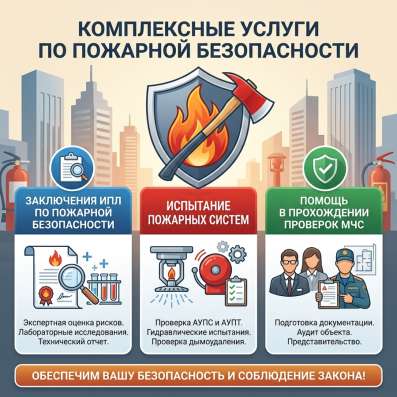 Пожарное оборудование Аккредитация ИПЛ Сертификация