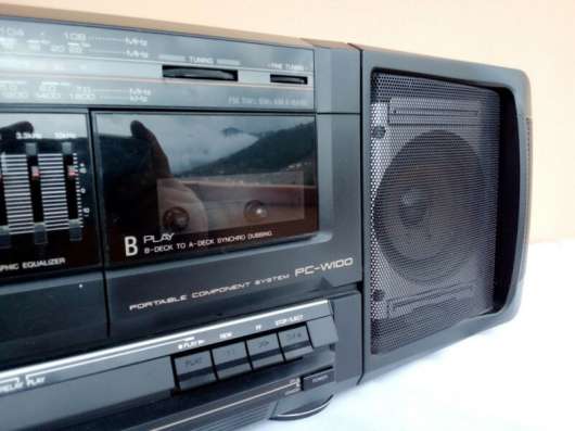 Новая магнитола JVC-PC-W100 (редкая модель)