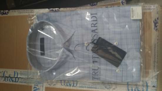Оптом мужские рубашки Trussardi фото 4