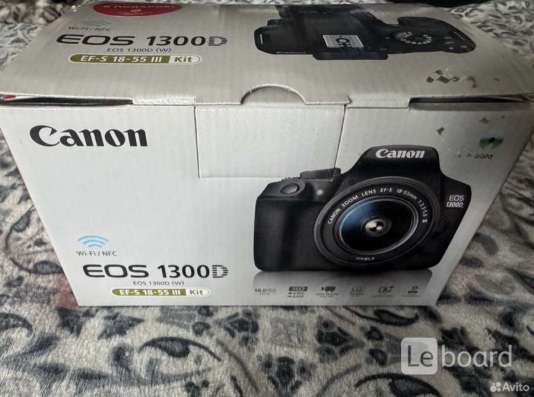 Фотоаппарат canon eos 1300d