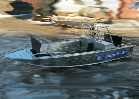 Купить лодку Wyatboat-390 У с консолями в Иванове фото 3