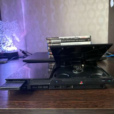 PlayStation 2 + 7 игр в Барнауле