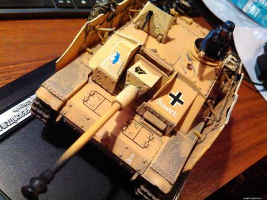 Модель немецкой САУ Stug-IIIG, металл, вермахт в Ивантеевка фото 3