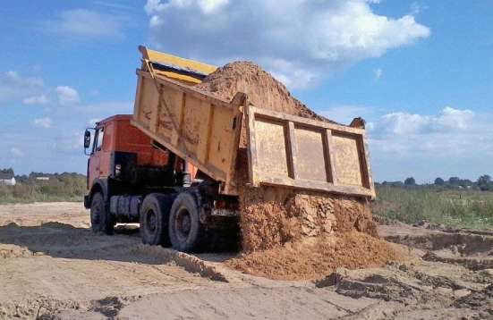 Доставка сыпучих грузов