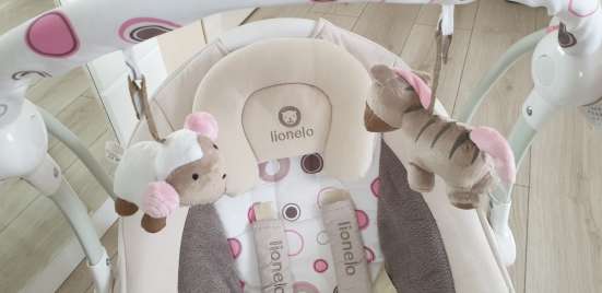 Электронные качели Lionelo Robin Pink в Москве фото 6