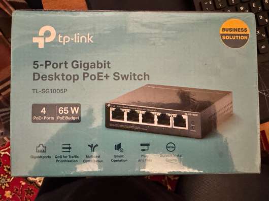 Tp-Link TL-SG1005P PoE+ 1Гбс