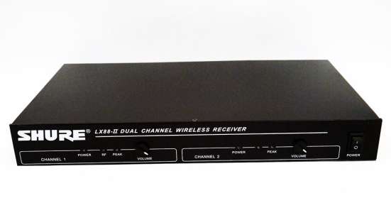 Радиосистема SHURE LX-88-II 2 микрофона фото 4