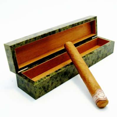 Футляр - Хьюмидор (Humidor) для сигар.Чистый Вердантит в Москве