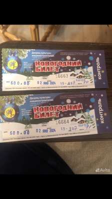 Новогодний билет для детей