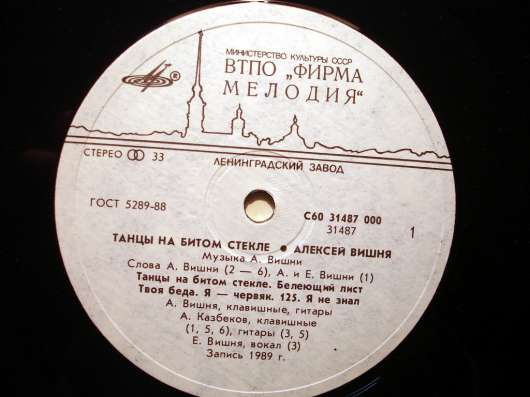 Алексей Вишня ‎– Танцы На Битом Стекле в Санкт-Петербурге фото 4