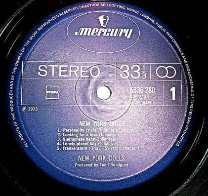 New York Dolls ‎– New York Dolls в Санкт-Петербурге