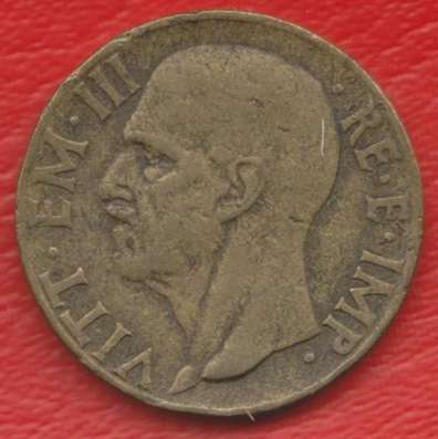 Италия 10 чентезимо 1940 г. алюминиевая бронза в Орле