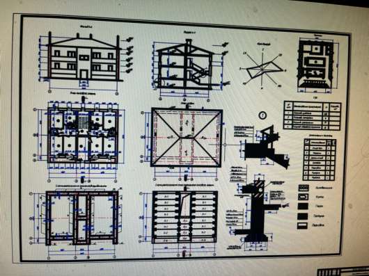 Чертежи от руки, в AUTOCAD в Краснодаре