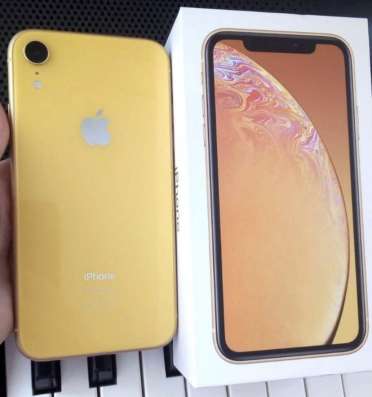 Iphone XR в желтом цвете