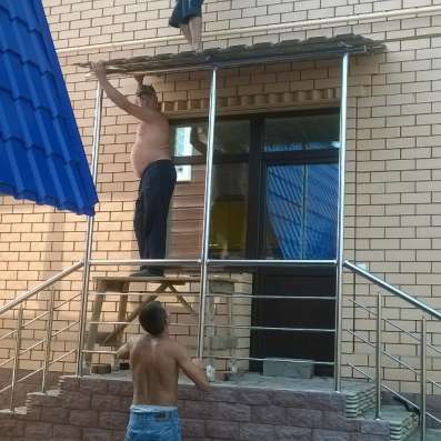 Навесы козырьки