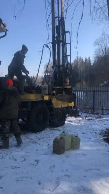 Бурение и обустройства скважины в Серпухове фото 3