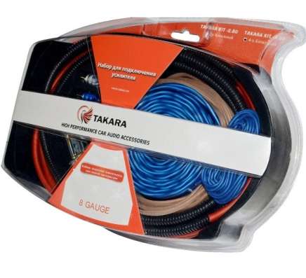 Набор проводов Takara KIT-4.80 для усилителя