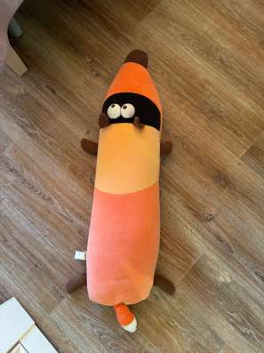 Игрушка сосиска лиса