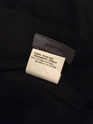 Хлопковые брюки Lanvin в Санкт-Петербурге