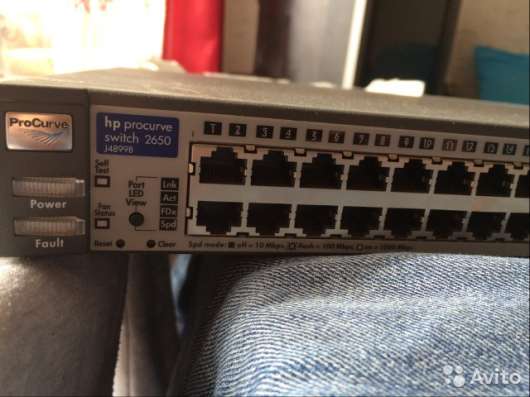 Коммутатор HP ProCurve Switch 2650 в Екатеринбурге фото 3
