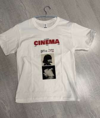 Футболки с принтом “cinema”