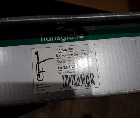 Душевая стойка Hansgrohe в Москве
