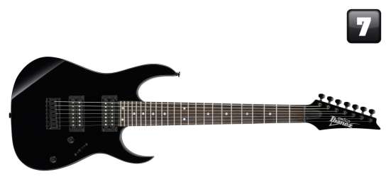 Электрогитара ibanez GRG7221 BKN