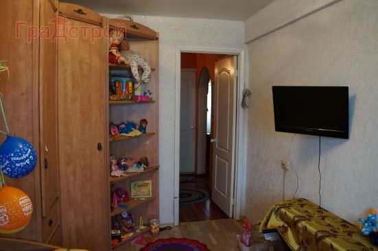 Продам трехкомнатную квартиру в Вологда.Жилая площадь 63  кв.м.Дом панельный.Есть Балкон. в Вологде фото 4