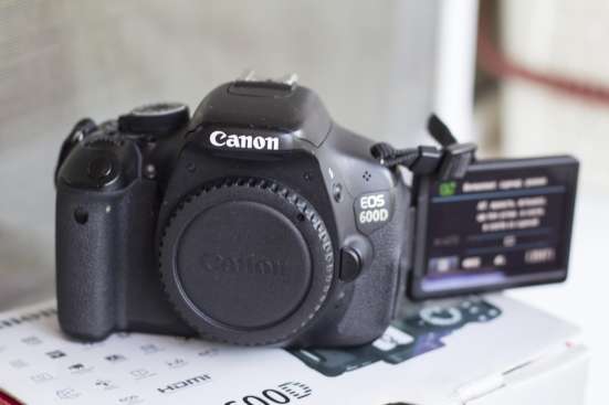 Продам фотоаппарат Кенон 600 д