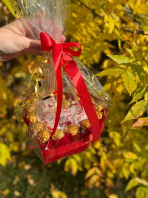 Сердце из конфет в Апрелевке