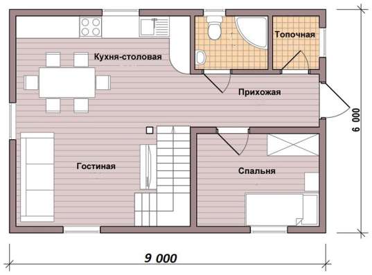 Каркасный дом в Екатеринбурге фото 7